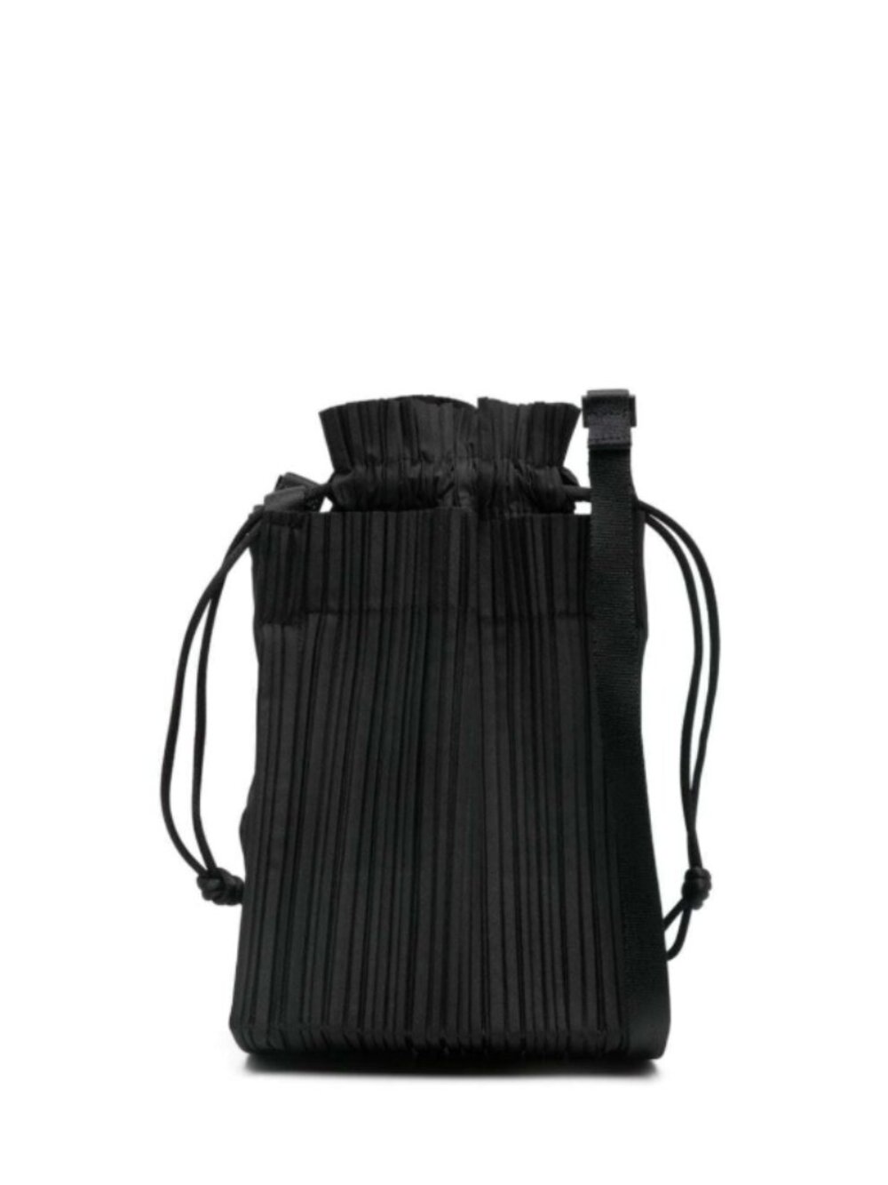 PLEATS PLEASE ISSEY MIYAKE - Square Pleated Bucket Bag (Black)